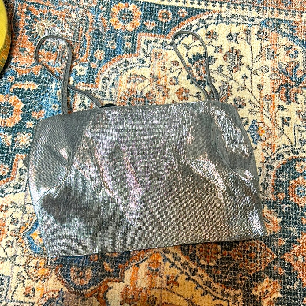 Cute little chrome party top!